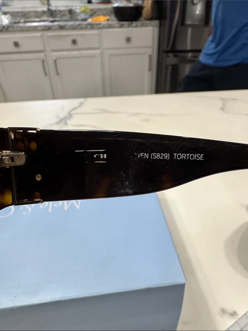 Coach Brown Tortoiseshell Sunglasses with Gold Accent
